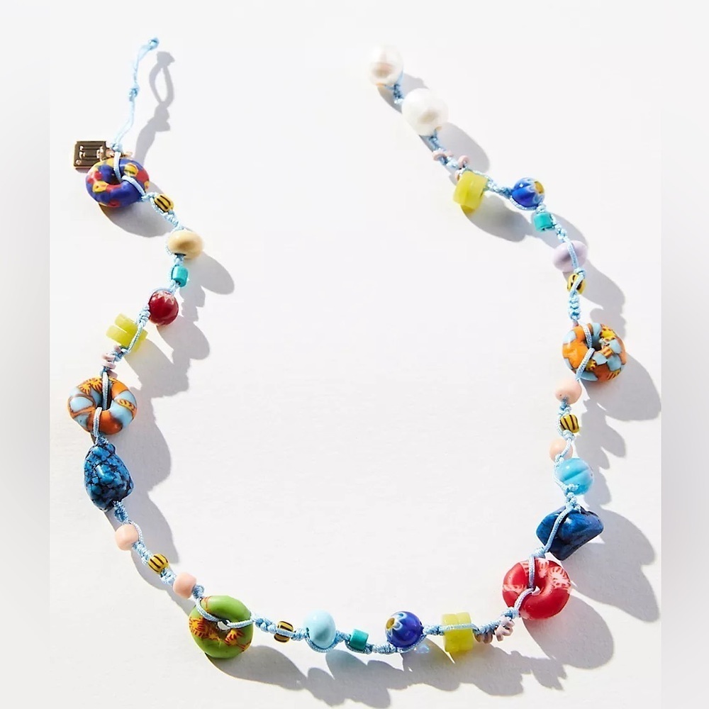 Anthropologie Dannijo Hoku Necklace Beads Pearls New 89$